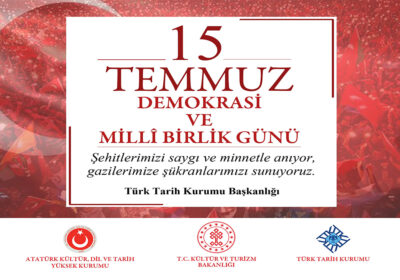 15 Temmuz Demokrasi ve Millî Birlik Günü