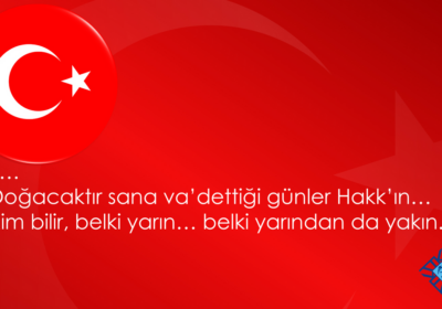 Barış Pınarı Harekâtı Mesajı…