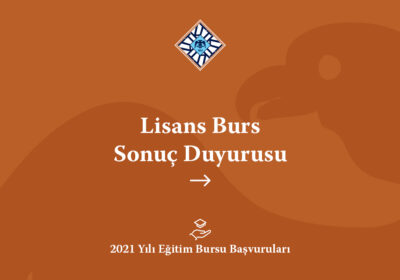 Lisans Burs Sonuç Duyurusu