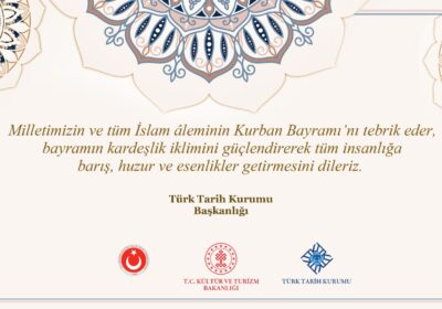 Kurban Bayramı Tebrik Mesajı