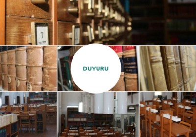 Kütüphane ve Yayın Satış Hizmetlerine İlişkin Duyuru