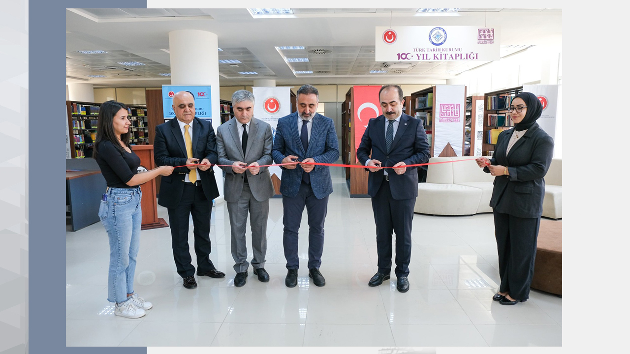 Turkish Historical Society Centennial Library Opened at Mardin Artuklu University