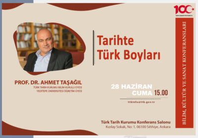 Prof. Dr. Ahmet Taşağıl’s “Turkish Tribes in History” Conference