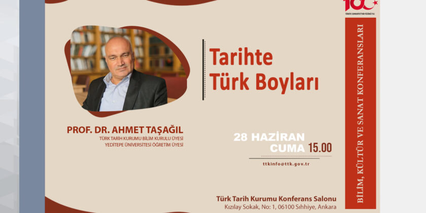 Prof. Dr. Ahmet Taşağıl’s “Turkish Tribes in History” Conference