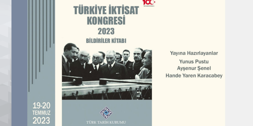 Türkiye İktisat Kongresi 2023 Yayımlandı