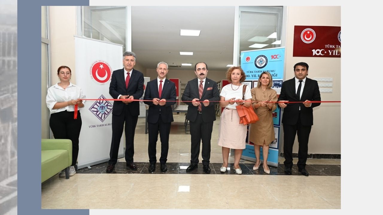 “Turkish Historical Society Centennial Library” Opened at Hatay Mustafa Kemal University