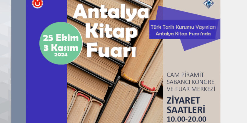 Turkish Historical Society Publications at Antalya Book Fair