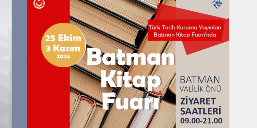 Türk Tarih Kurumu Yayınları Batman Kitap Fuarı’nda