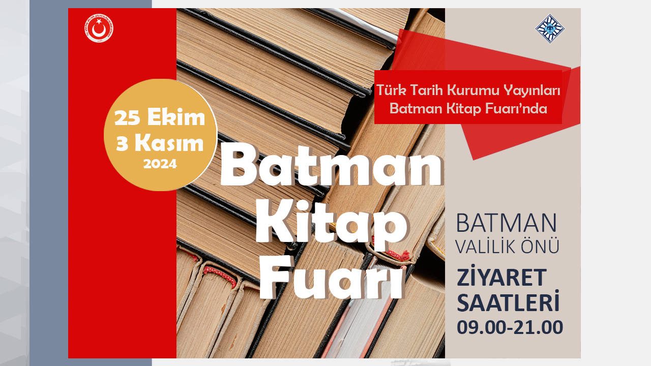 Turkish Historical Society Publications at Batman Book Fair