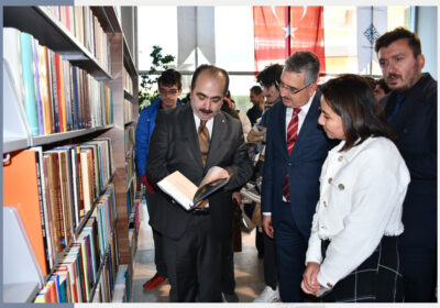 Turkish Historical Society Centennial Library was opened at Tekirdağ Namık Kemal University.