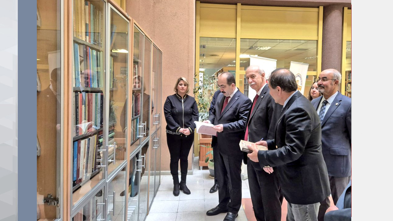 Turkish Historical Society Centennial Library was opened at Trakya University