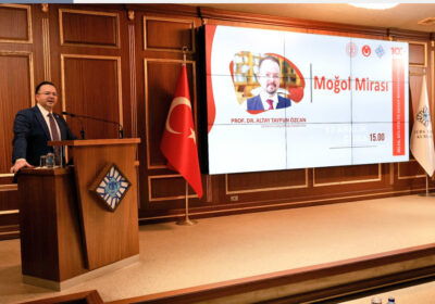 Prof. Dr. Altay Tayfun Özcan Gave a Lecture Titled “Mongolian Heritage”