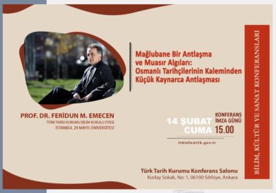 Prof. Dr. Feridun Emecen’in Konferans ve İmza Günü