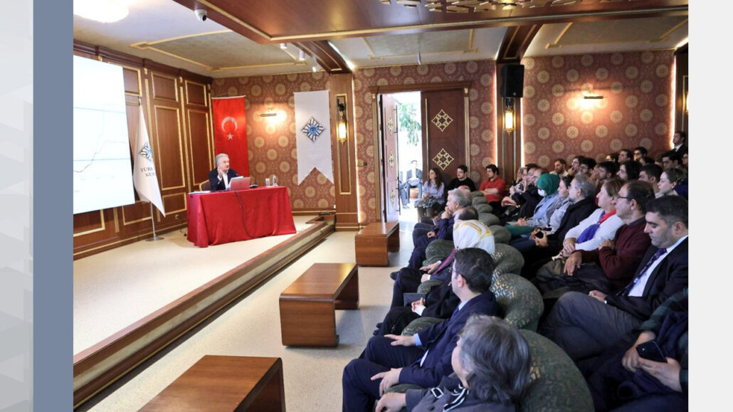 Prof. Dr. Cemal Kafadar Bilim, Kültür, Sanat Konferanslarımıza Konuk Oldu