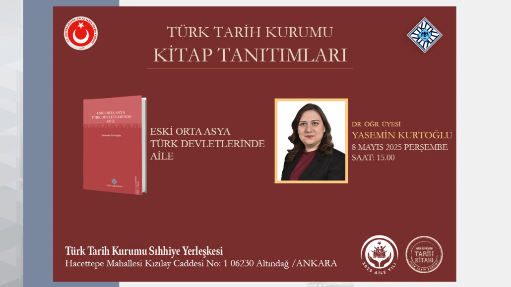 Kitap Tanıtımı: Eski Orta Asya Türk Devletlerinde Aile