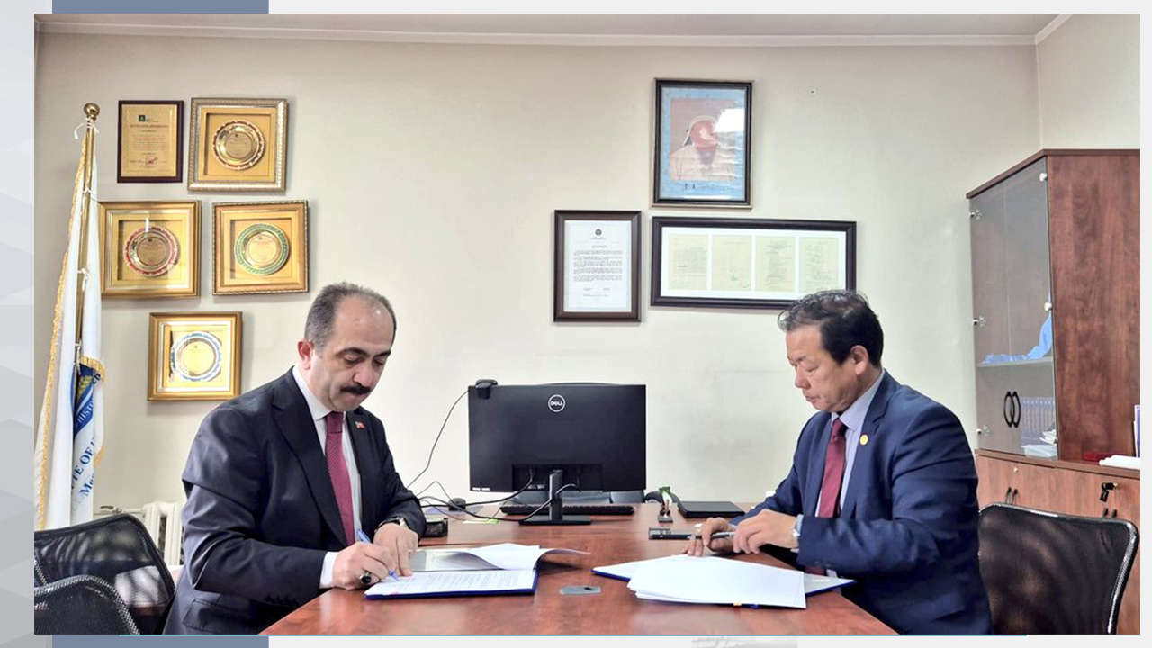 An Academic Memorandum of Understanding was signed with the Institute of History and Ethnology of the Mongolian Academy of Science