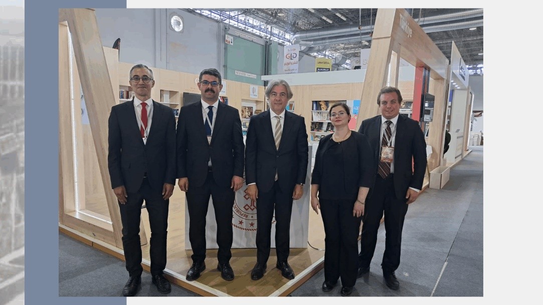 Our Vice President, Assoc. Prof. Dr. Yunus Pustu, attended the 39th Tunis International Book Fair
