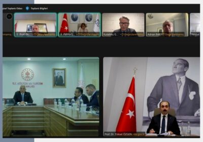 Our President Prof. Dr. Yüksel Özgen Attended the Turkish Archaeology and Cultural Heritage Foundation Board of Trustees Meeting
