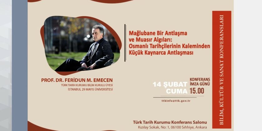 Prof. Dr. Feridun Emecen’s Conference and Book Signing Event