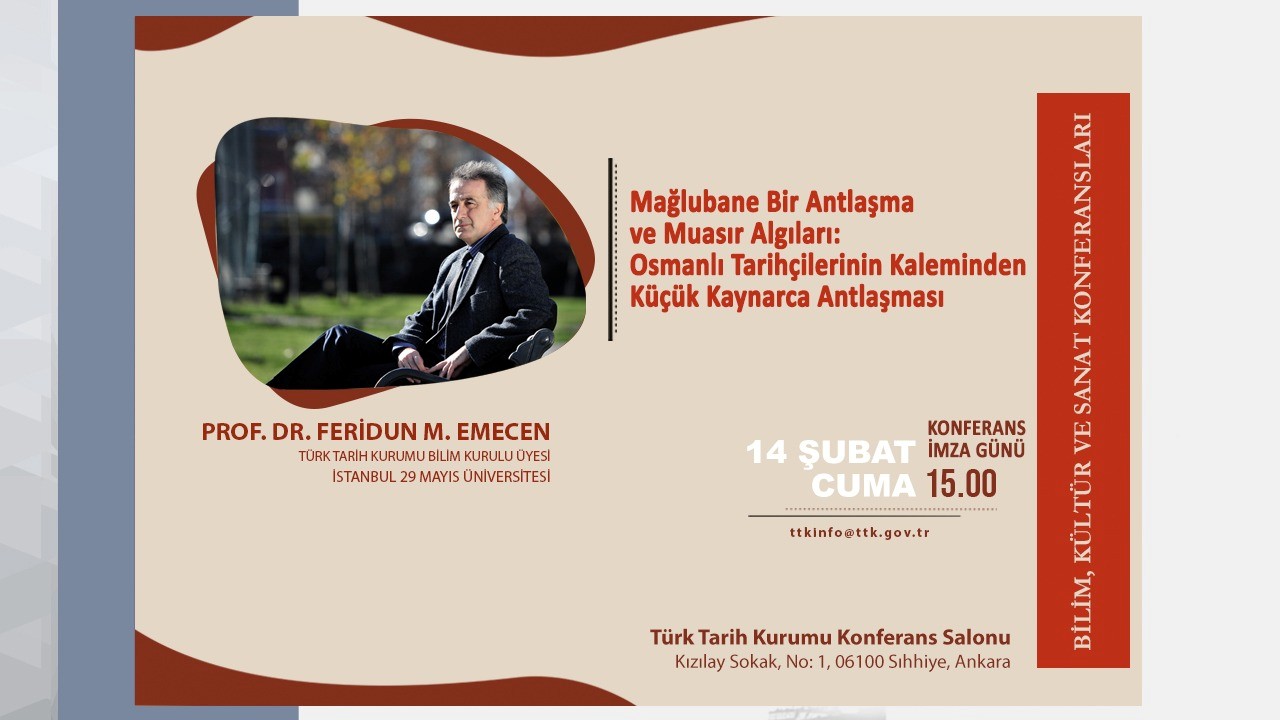 Prof. Dr. Feridun Emecen’s Conference and Book Signing Event