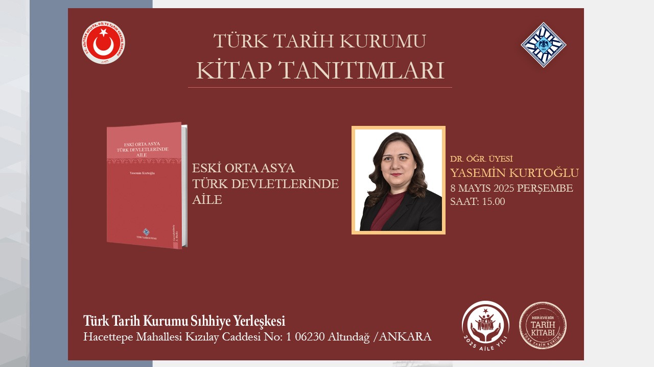 Book Presentation: Family in Ancient Central Asian Turkish States