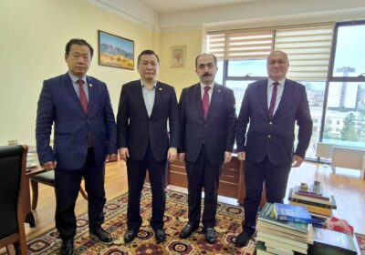 Prof. Dr. Yüksel Özgen Paid Official Visit to Assoc. Prof. Dr. Tserendorj Ts, Vice President of the Mongolian Academy of Science