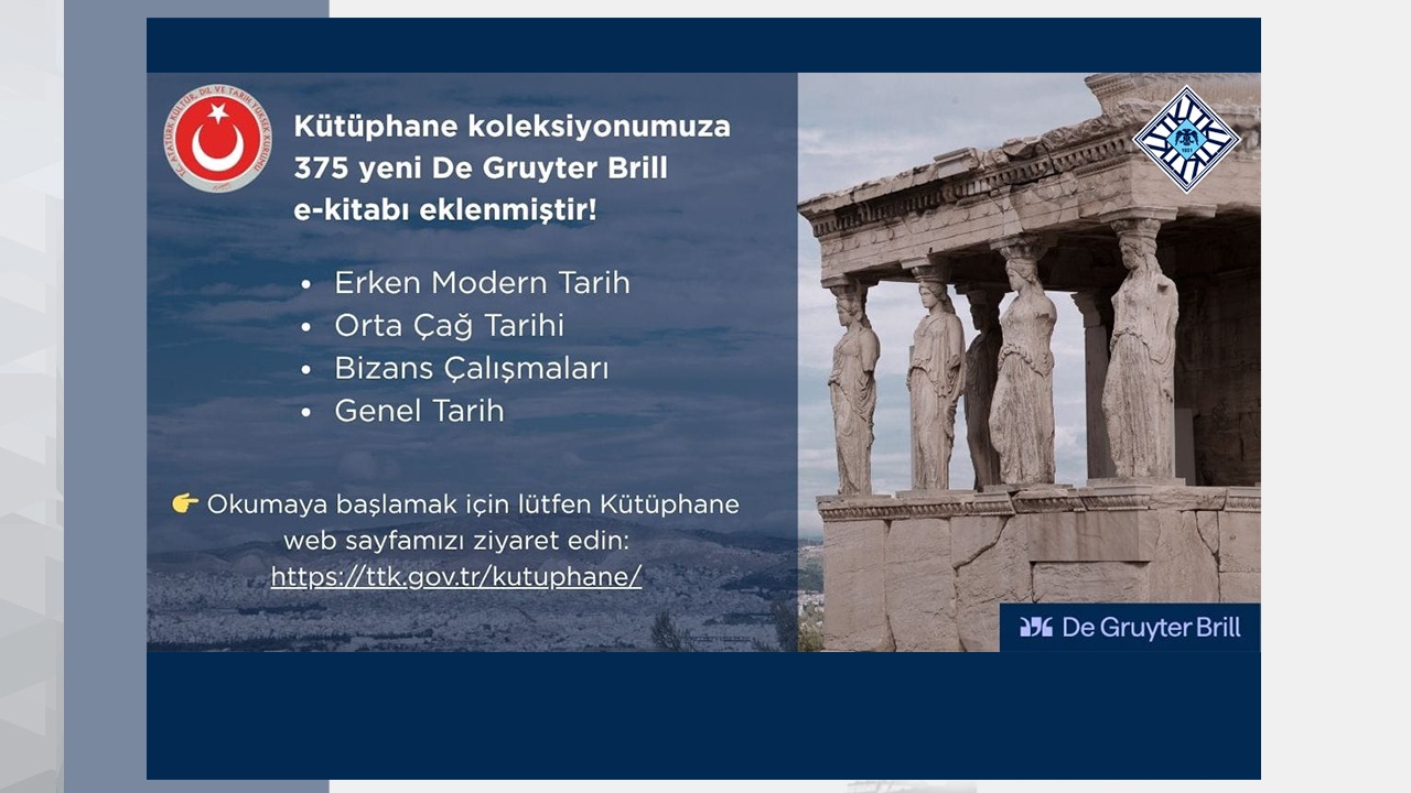 Kütüphane Koleksiyonumuzu E-yayınlarla Zenginleştiriyoruz