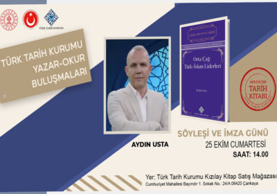 Yazar-Okur Buluşmaları’nın Konuğu Aydın Usta