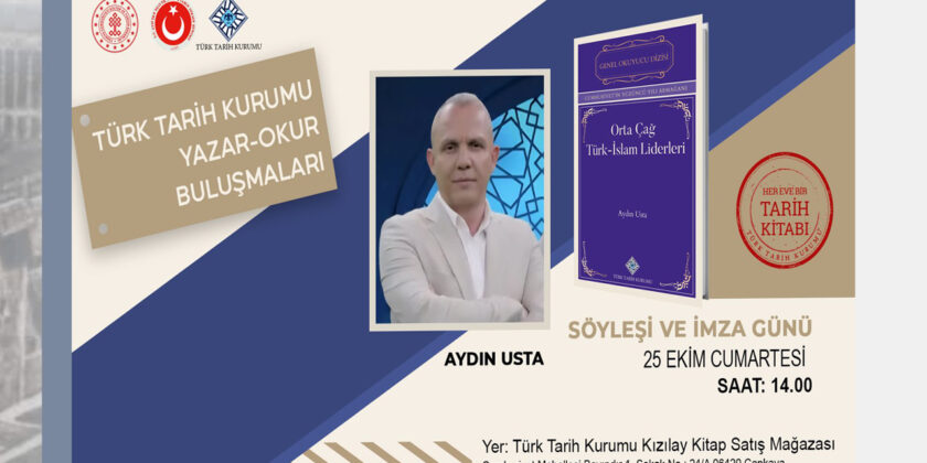 Yazar-Okur Buluşmaları’nın Konuğu Aydın Usta