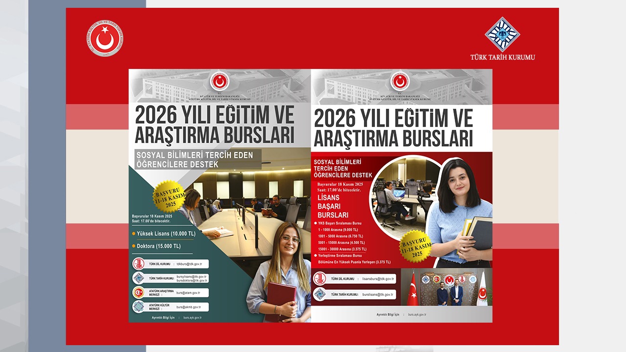 2026 Yılı Burs Duyurusu
