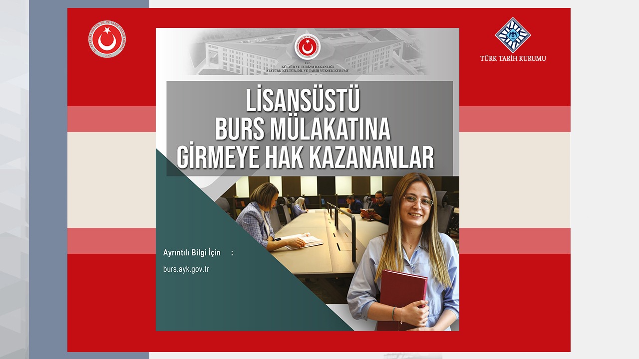 Lisansüstü Burs Mülakatları