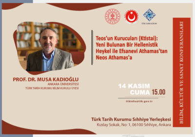 Bilim, Kültür ve Sanat Konferansları’nın Konuğu Prof. Dr. Musa Kadıoğlu
