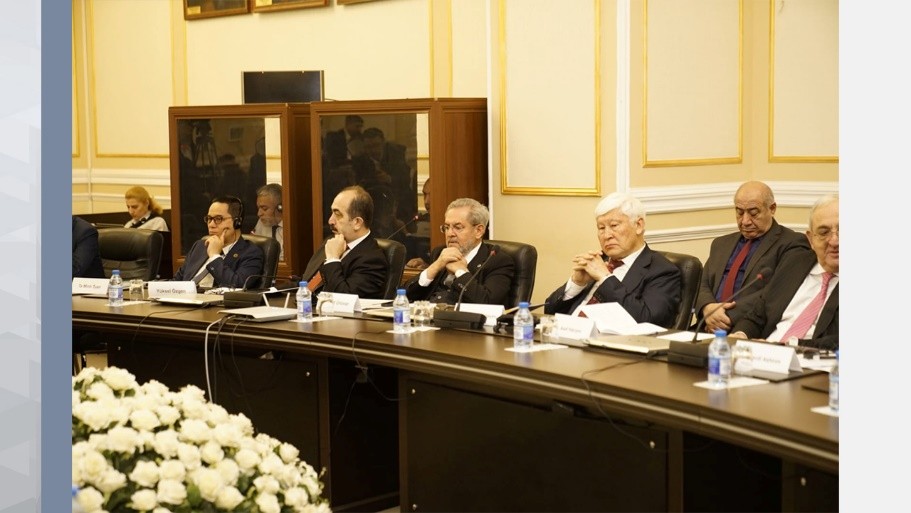 Prof. Dr. Yüksel Özgen Participated in the Anniversary Commemorations of the Azerbaijan National Academy of Sciences (ANAS)