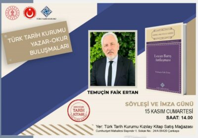 Guest of the Author-Reader Meetings: Prof. Dr. Temuçin Faik Ertan