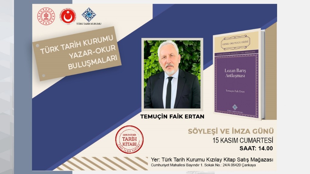 Guest of the Author-Reader Meetings: Prof. Dr. Temuçin Faik Ertan