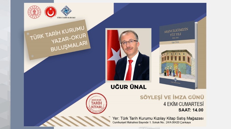 Guest of the Author-Reader Meetings is Prof. Dr. Uğur Ünal