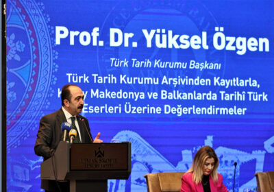 Prof. Dr. Yüksel Özgen, “Türkçenin ve Türk Kültürünün Balkanlardaki Varlığı Paneli”ne Katıldı