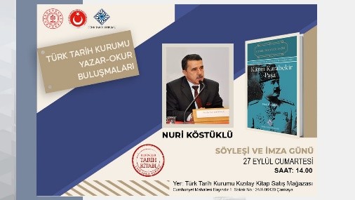 Guest of the Author-Reader Meetings is Prof. Dr. Nuri Köstüklü