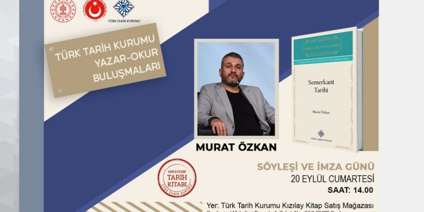 Guest of the Author-Reader Meetings: Murat Özkan