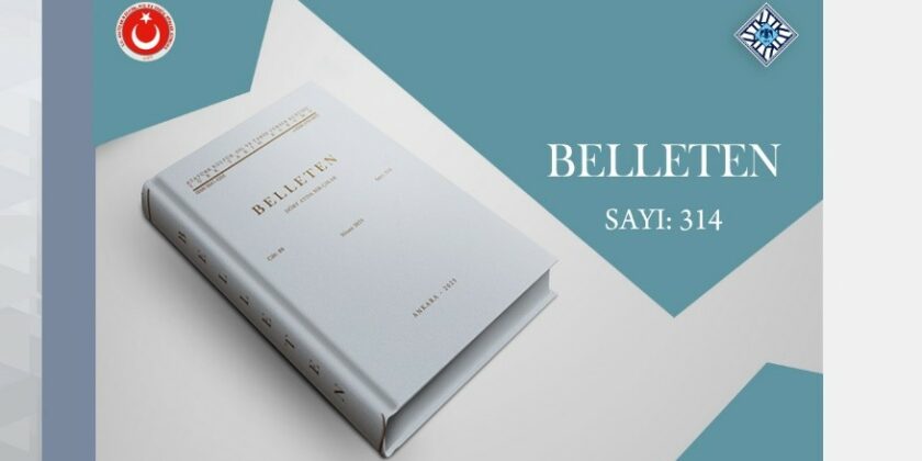 The new issue of Belleten is published