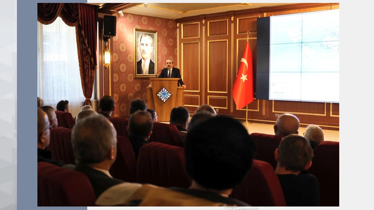 Prof. Dr. Azmi Özcan gave a conference titled “Looking at Turkish History Holistically (What Does History Tell Us?)”