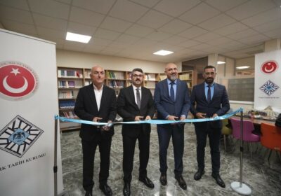 The 29th of the “Turkish Historical Society Centennial Library” Was Opened at Sivas Cumhuriyet University