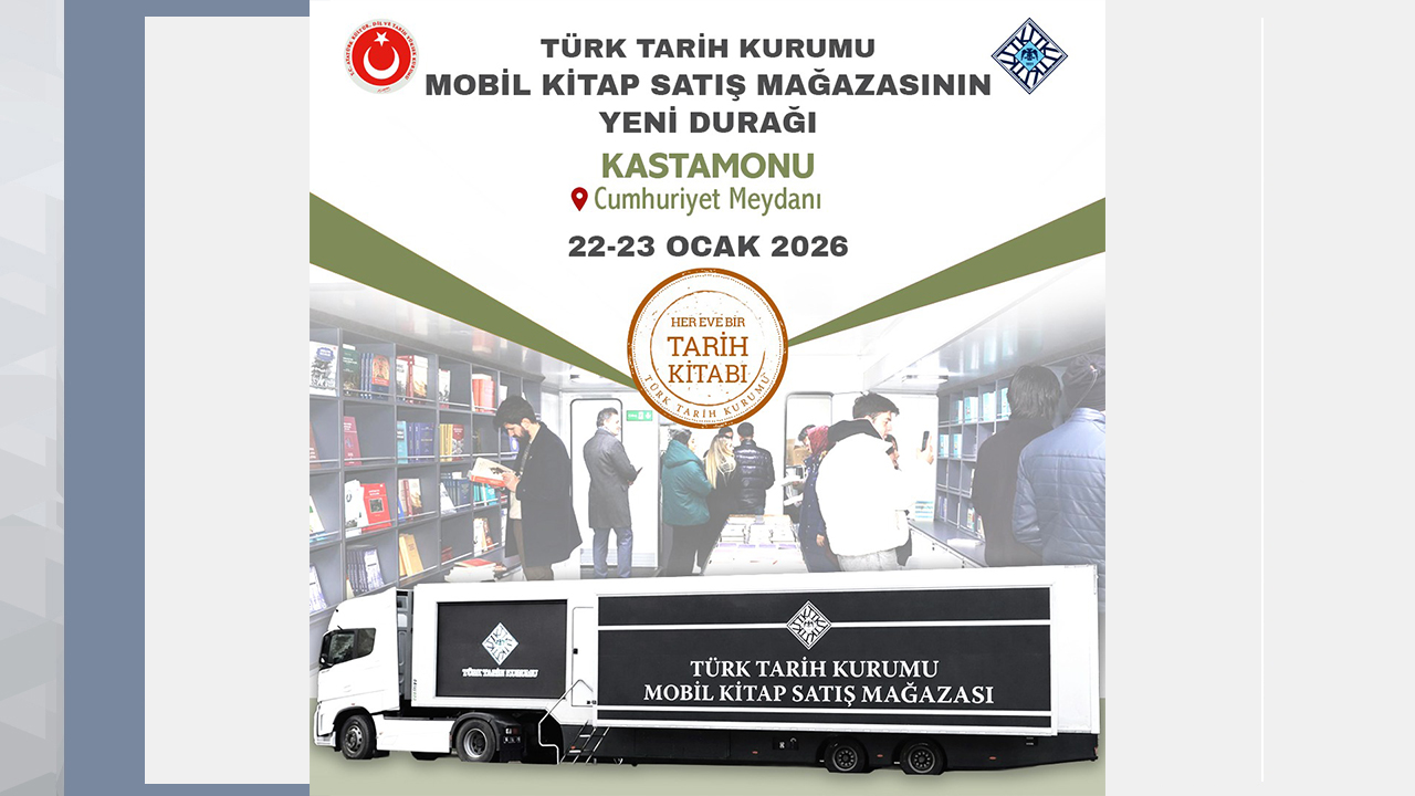 Mobil Kitap Satış Mağazamızın Yeni Durağı Kastamonu
