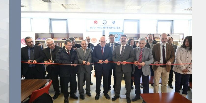 Turkish Historical Society Centennial Library was opened at Uşak University