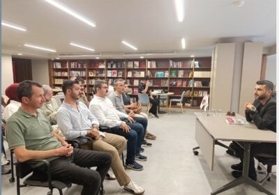 The Guest of the Author-Reader Meetings was Assoc. Prof. Dr. Mesut Karakulak