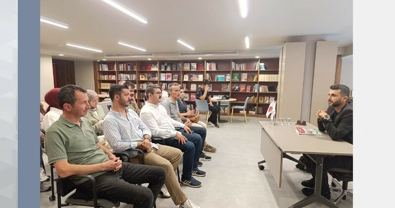 The Guest of the Author-Reader Meetings was Assoc. Prof. Dr. Mesut Karakulak