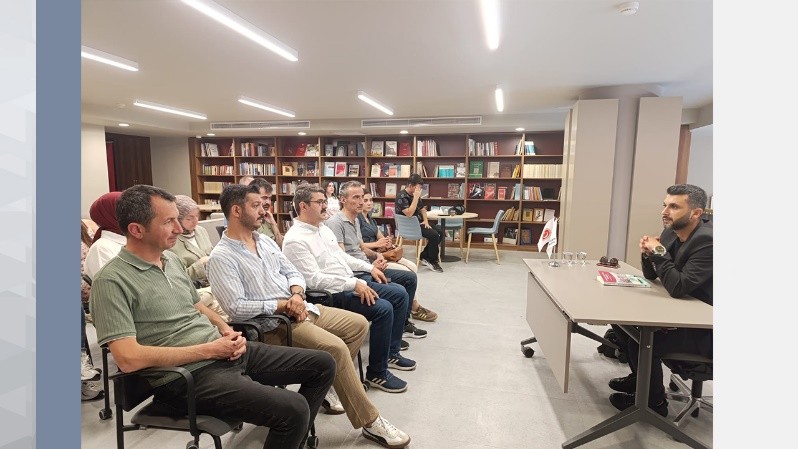The Guest of the Author-Reader Meetings was Assoc. Prof. Dr. Mesut Karakulak