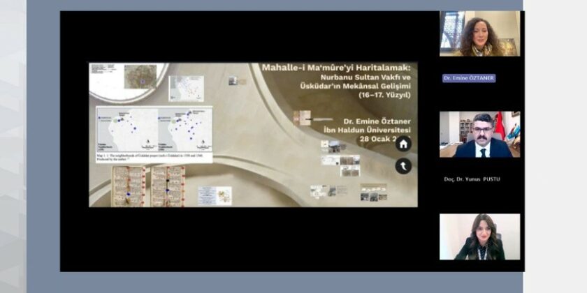 Dr. Emine Öztaner was the guest speaker at the Digital History and Historical Geography Conferences