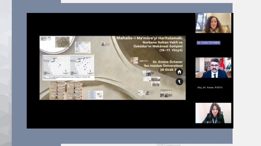 Dr. Emine Öztaner was the guest speaker at the Digital History and Historical Geography Conferences