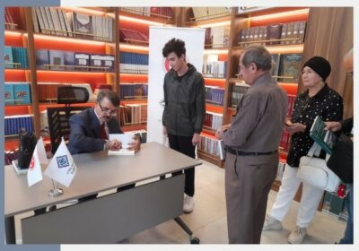 Prof. Dr. Nuri Köstüklü was the Guest of the Author-Reader Meetings